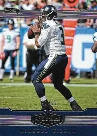 2016 Panini Plates & Patches #86 - Russell Wilson - Seattle Seahawks