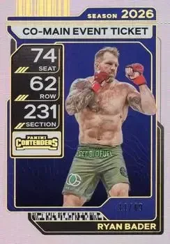 2026 Panini Contenders PFL feature card