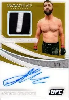 2021 Panini Immaculate Collection UFC feature card