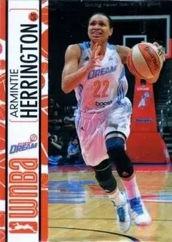 2013 Rittenhouse WNBA #4 Armintie Herrington