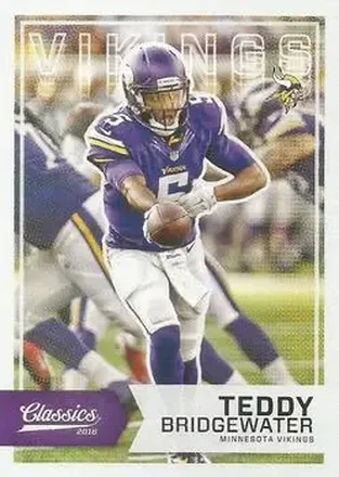 2016 Panini Classics #92 - Teddy Bridgewater - Minnesota Vikings