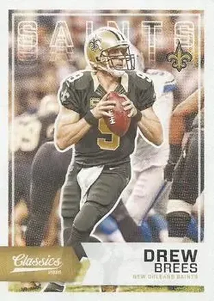 2016 Panini Classics #97 - Drew Brees - New Orleans Saints