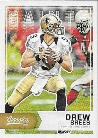 2016 Panini Classics #97b - Drew Brees - New Orleans Saints