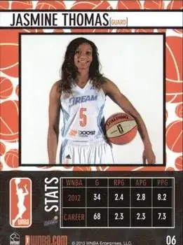 Back of Jasmine Thomas