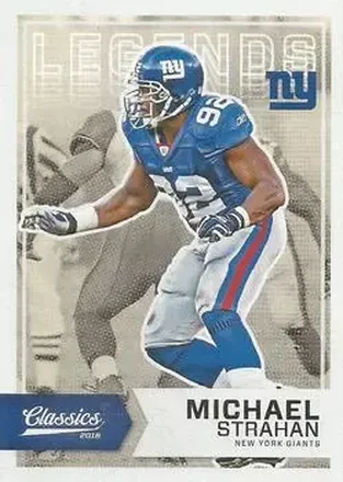 2016 Panini Classics #101 - Michael Strahan - New York Giants