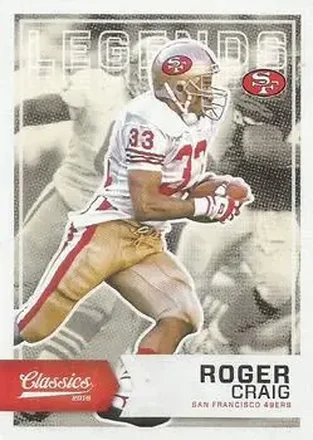 2016 Panini Classics #113 - Roger Craig - San Francisco 49ers