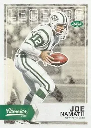 2016 Panini Classics #137 - Joe Namath - New York Jets