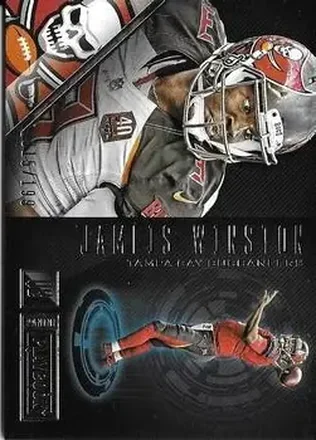 2016 Panini Playbook #15 - Jameis Winston - Tampa Bay Buccaneers