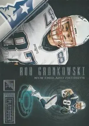 2016 Panini Playbook #64 - Rob Gronkowski - New England Patriots