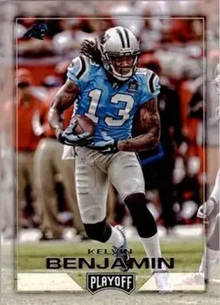 2016 Panini Playoff #28 - Kelvin Benjamin - Carolina Panthers