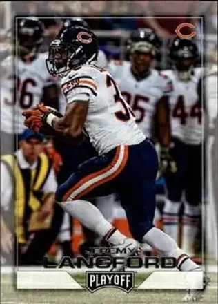 2016 Panini Playoff #34 - Jeremy Langford - Chicago Bears