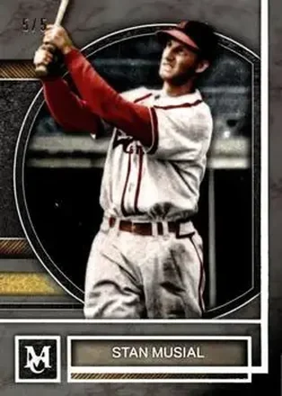 2025 Topps Museum Collection - Diamond #29 - Stan Musial - St. Louis Cardinals