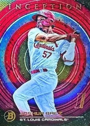 2022 Bowman Inception - Red Foil #44 - Joshua Baez - St. Louis Cardinals