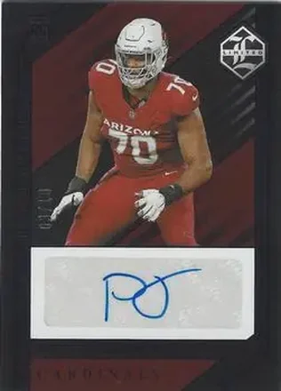 2023 Panini Limited - Amethyst Spotlight #186 - Paris Johnson Jr. - Arizona Cardinals