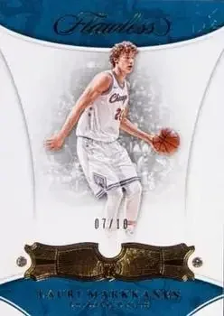 2017-18 Panini Flawless feature card