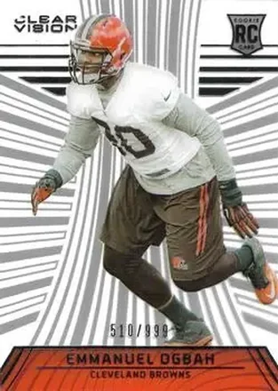 2016 Panini Clear Vision #107 - Emmanuel Ogbah - Cleveland Browns