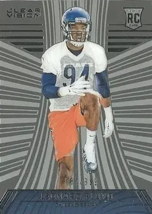 2016 Panini Clear Vision #117 - Leonard Floyd - Chicago Bears