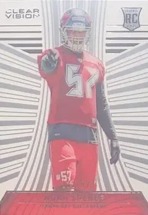 2016 Panini Clear Vision #119 - Noah Spence - Tampa Bay Buccaneers