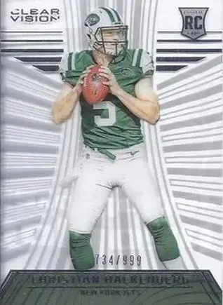 2016 Panini Clear Vision #120 - Christian Hackenberg - New York Jets