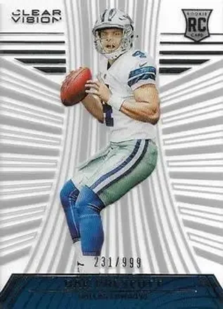 2016 Panini Clear Vision #121 - Dak Prescott - Dallas Cowboys