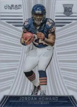 2016 Panini Clear Vision #128 - Jordan Howard - Chicago Bears