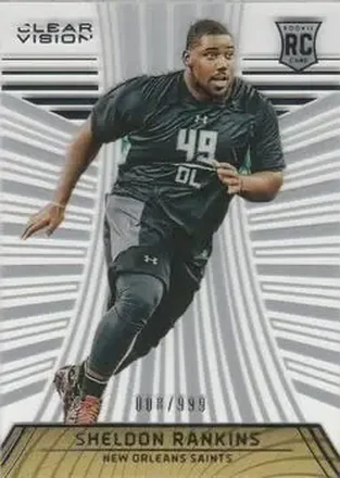 2016 Panini Clear Vision #135 - Sheldon Rankins - New Orleans Saints
