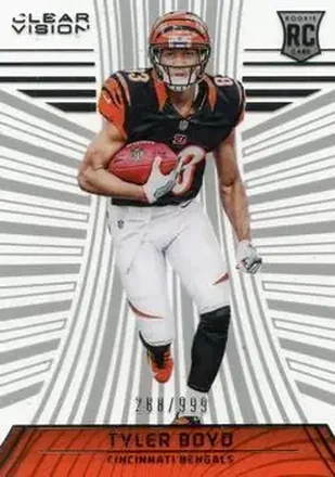 2016 Panini Clear Vision #142 - Tyler Boyd - Cincinnati Bengals