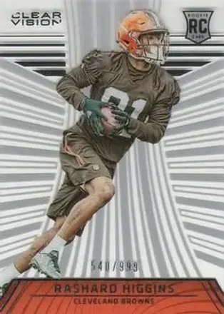 2016 Panini Clear Vision #144 - Rashard Higgins - Cleveland Browns