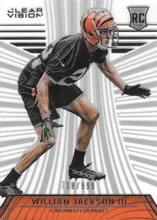 2016 Panini Clear Vision #148 - William Jackson III - Cincinnati Bengals