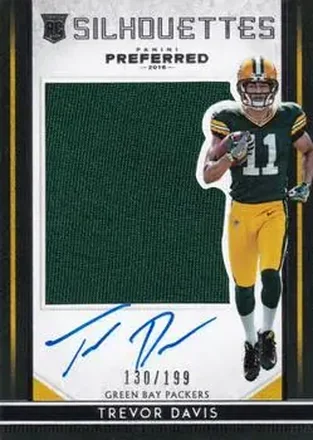 2016 Panini Preferred #97 - Trevor Davis - Green Bay Packers