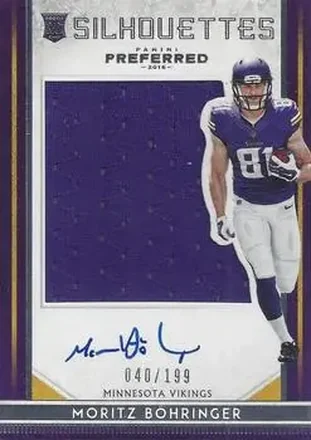 2016 Panini Preferred #100 - Moritz Bohringer - Minnesota Vikings