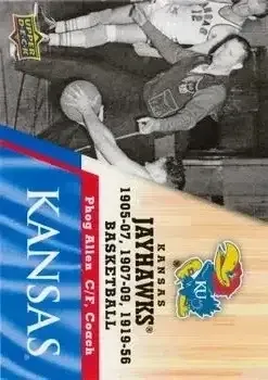 2013 Upper Deck University of Kansas #2 Phog Allen