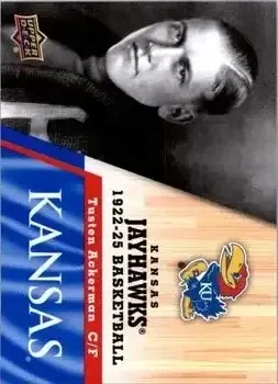 2013 Upper Deck University of Kansas #7 Tusten Ackerman