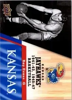 2013 Upper Deck University of Kansas #10 Ray Evans