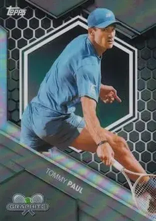2026 Topps Graphite - White Refractor #183 - Tommy Paul