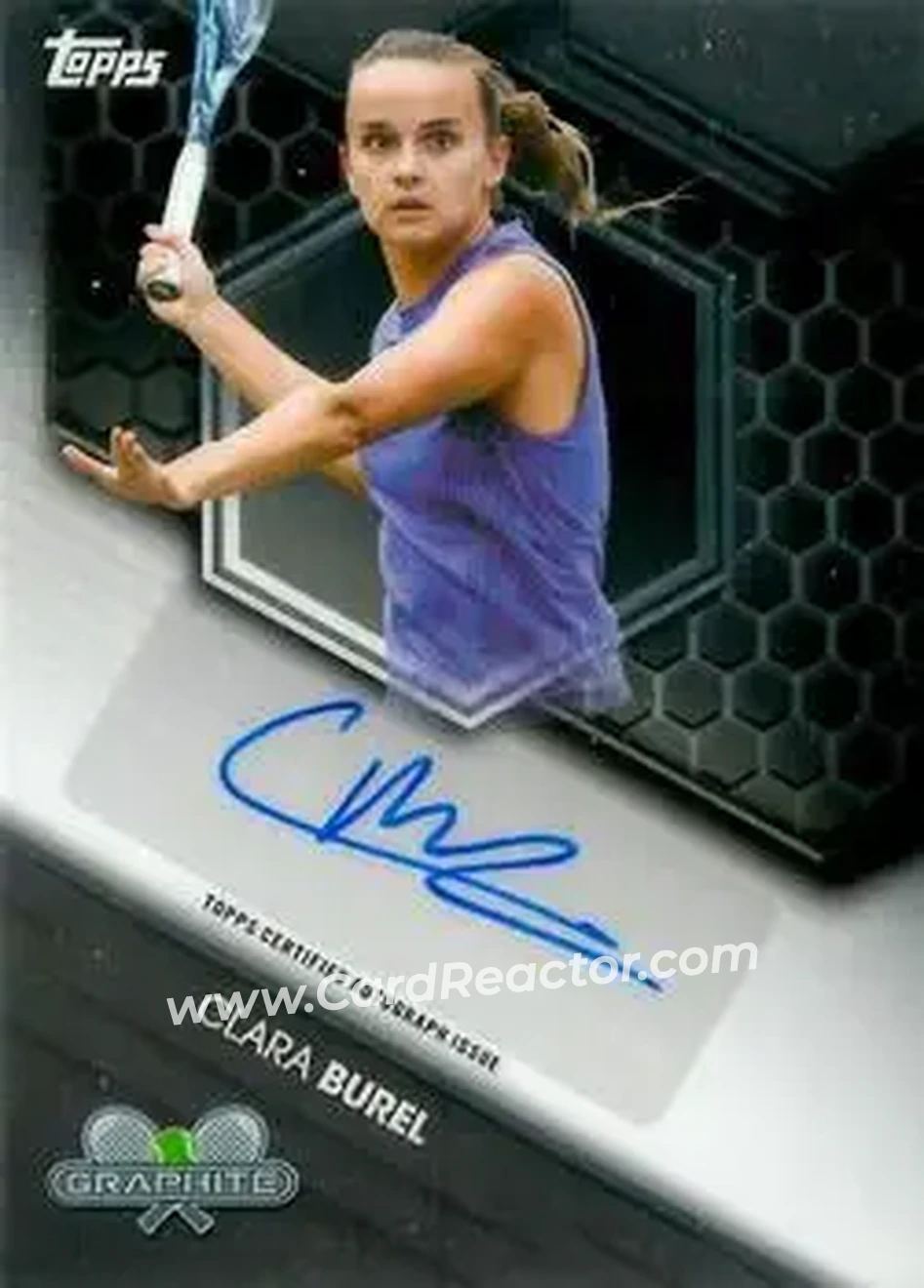 2026 Topps Graphite - Graphite Signatures #GRS-CBL - Clara Burel - Front
