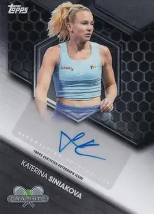 2026 Topps Graphite - Graphite Signatures #GRS-KSA - Katerina Siniakova
