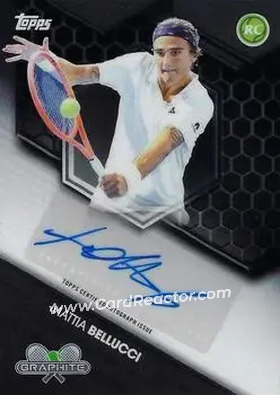 2026 Topps Graphite - Graphite Signatures #GRS-MBI - Mattia Bellucci - Front