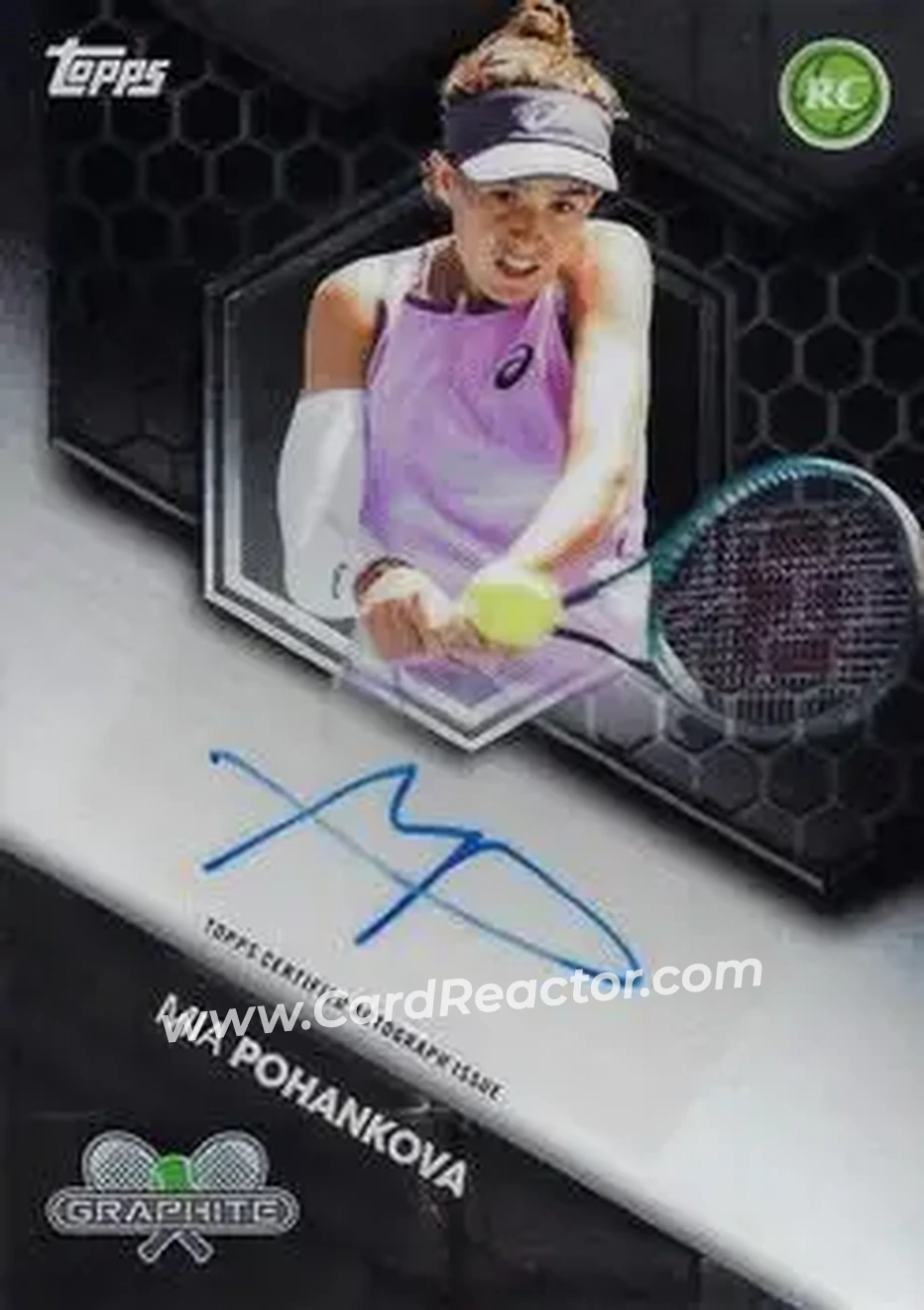 2026 Topps Graphite - Graphite Signatures #GRS-MPA - Mia Pohankova - Front