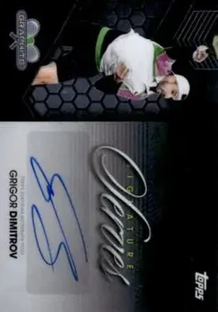 2026 Topps Graphite - Signature Serves #SIS-GD - Grigor Dimitrov