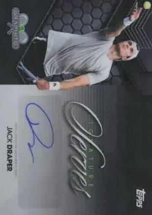 2026 Topps Graphite - Signature Serves #SIS-JD - Jack Draper