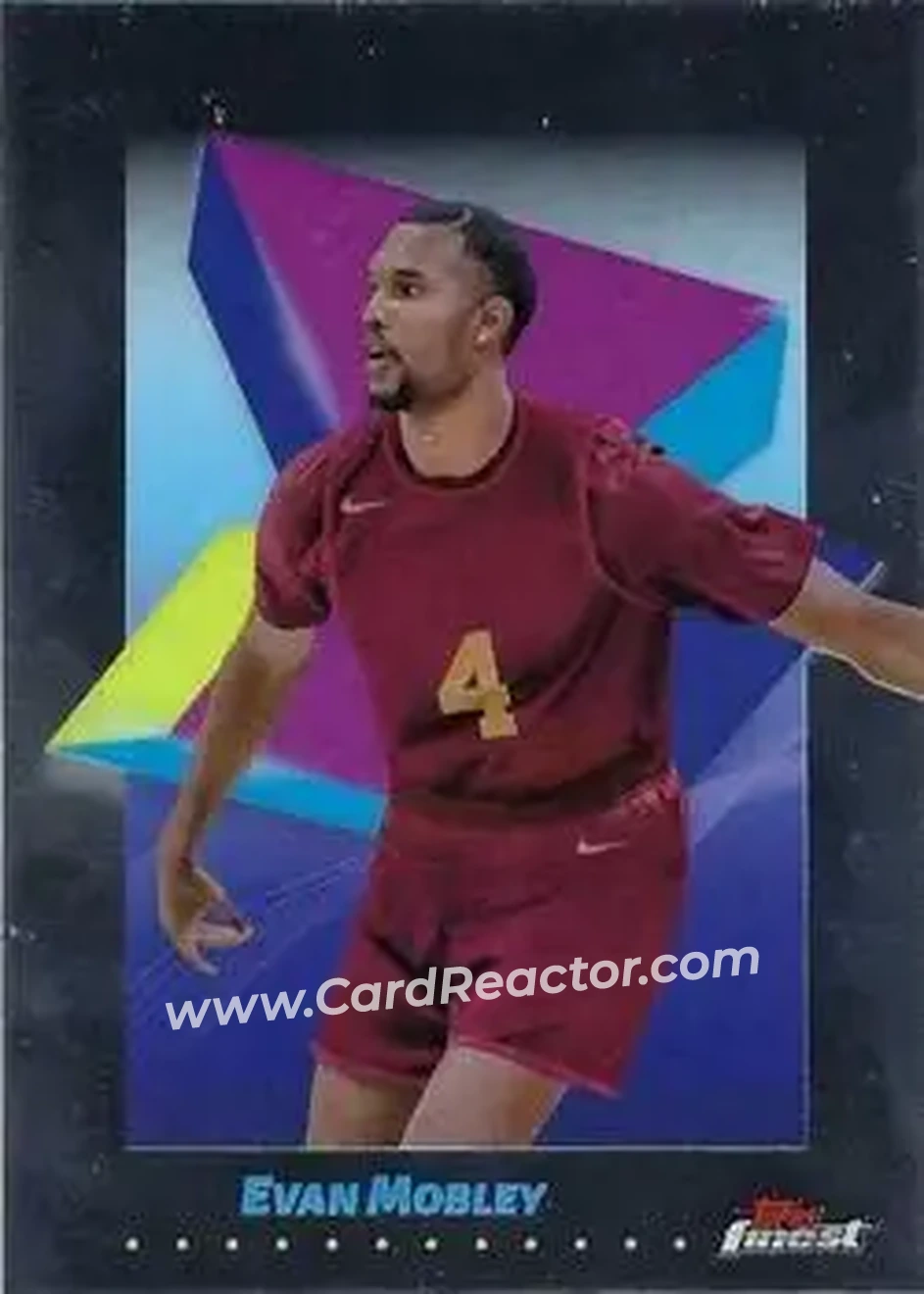 2024-25 Finest #17 - Evan Mobley - Cleveland Cavaliers - Front