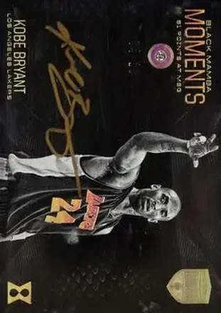 2017-18 Panini Kobe Eminence - Black Mamba Moments Diamond Autographs #12 - Kobe Bryant - Los Angeles Lakers