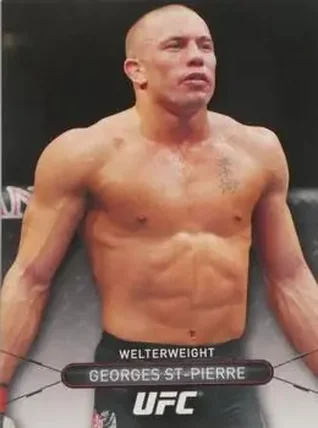 2016 Topps UFC High Impact #36 - Georges St-Pierre