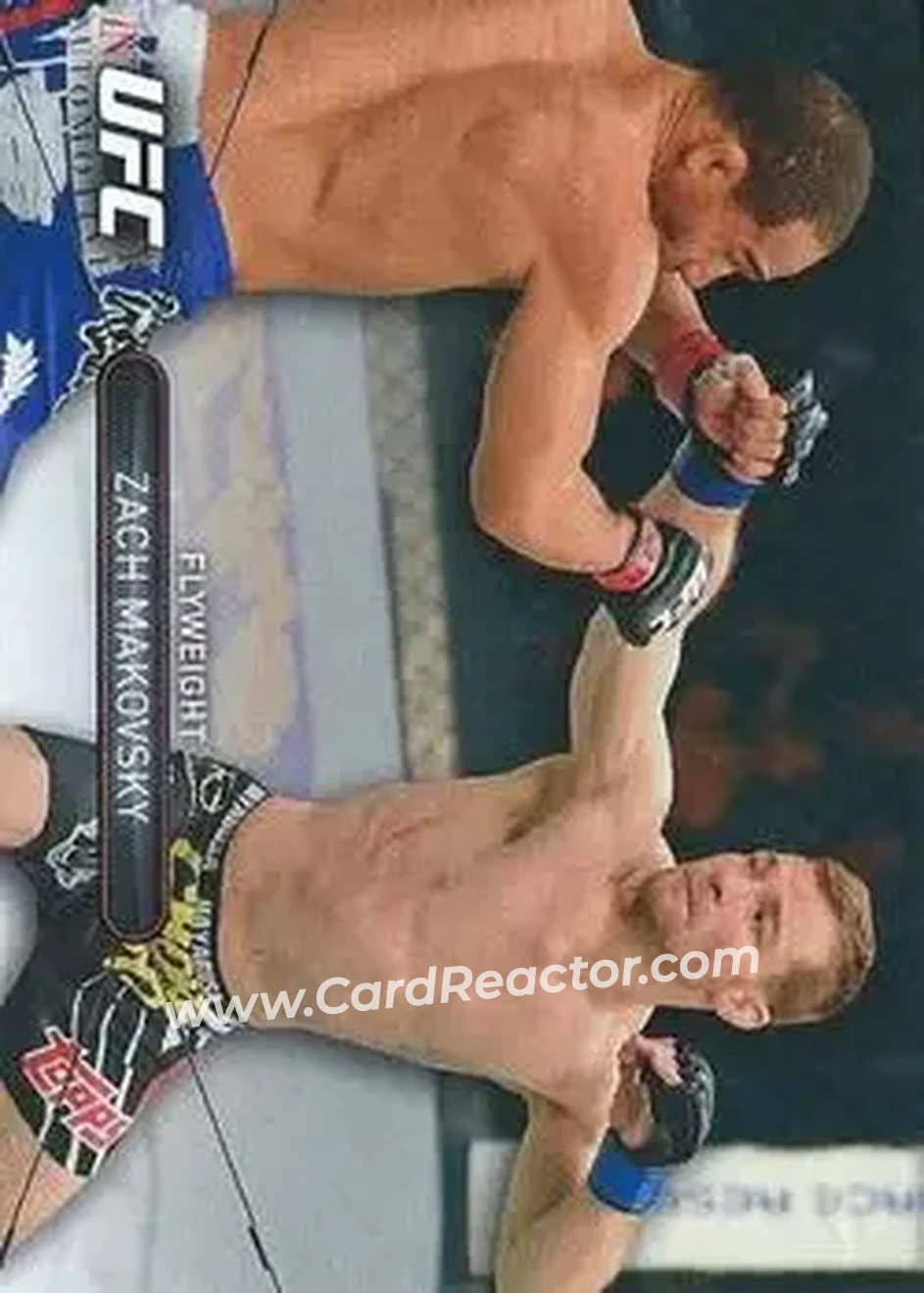 2016 Topps UFC High Impact #40 - Zach Makovsky - Front