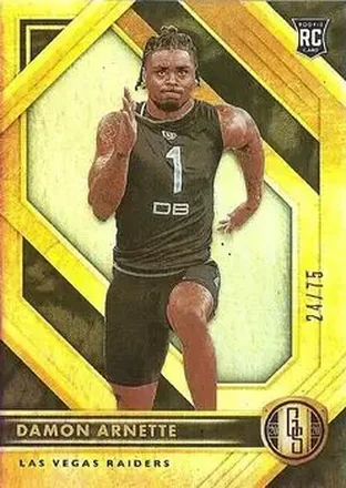 2020 Panini Gold Standard - Platinum #149 - Damon Arnette - Las Vegas Raiders