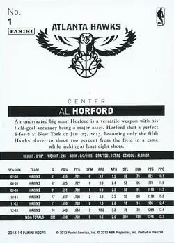 Back of Al Horford