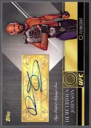 2016 Topps UFC Top of the Class #TCA-DJ - Demetrious Johnson