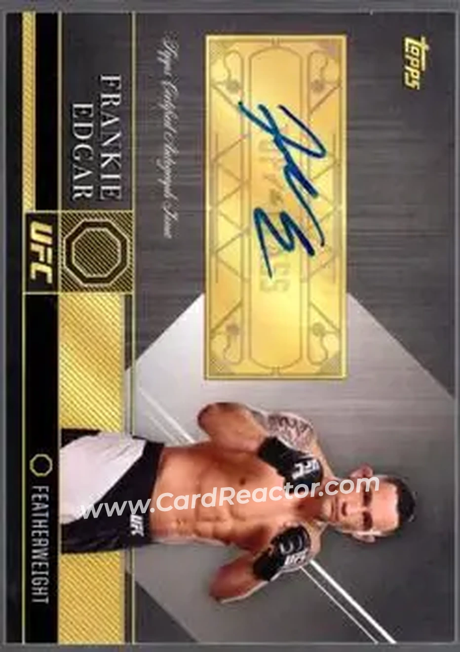 2016 Topps UFC Top of the Class #TCA-FE - Frankie Edgar - Front