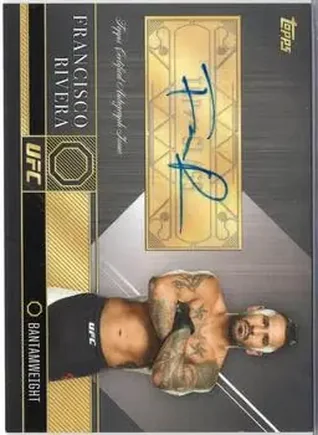 2016 Topps UFC Top of the Class #TCA-FR - Francisco Rivera